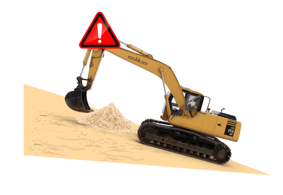 Excavator challenges